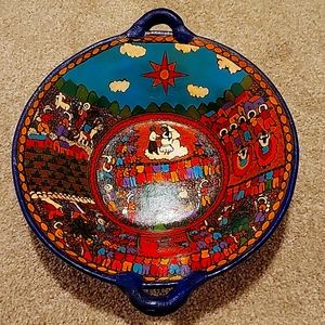 Clay wedding bowl. Decorative